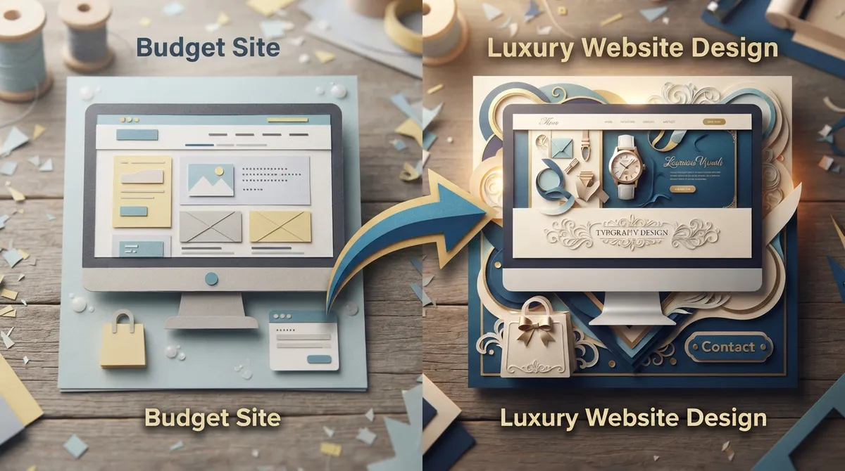 luxury website design