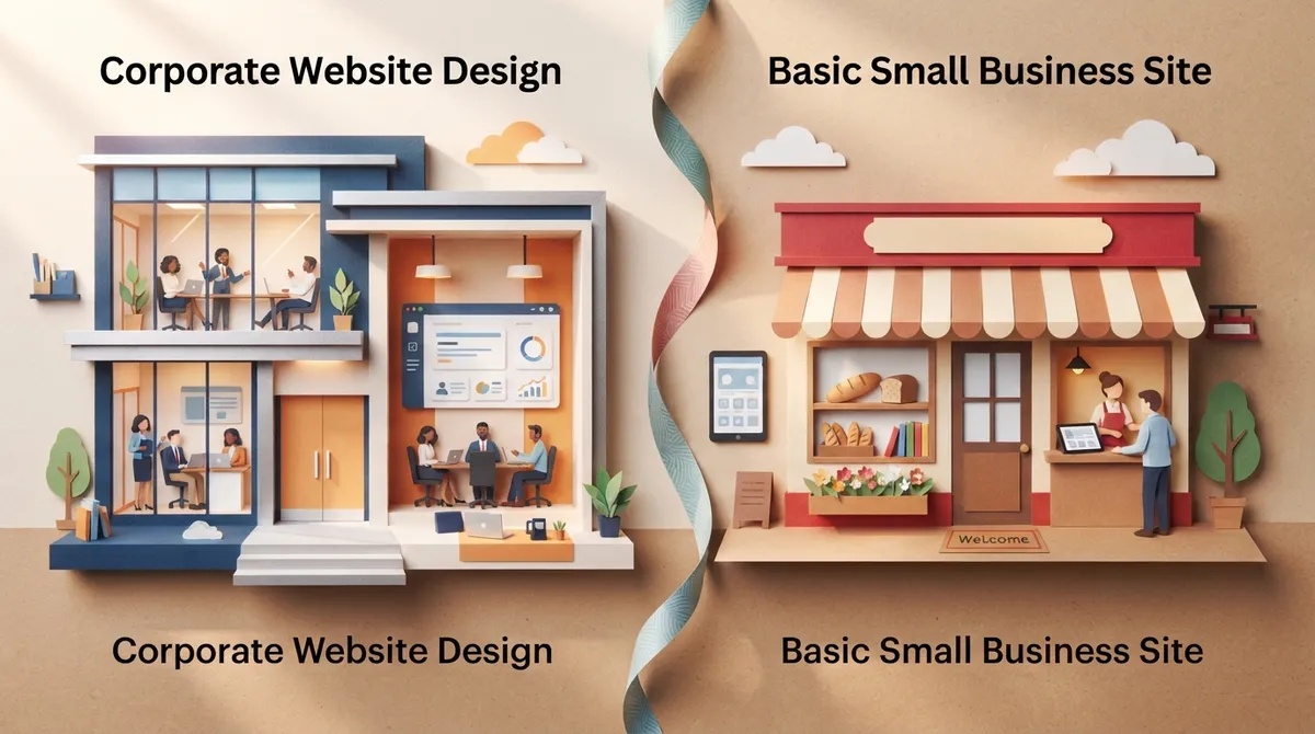 corporate website design