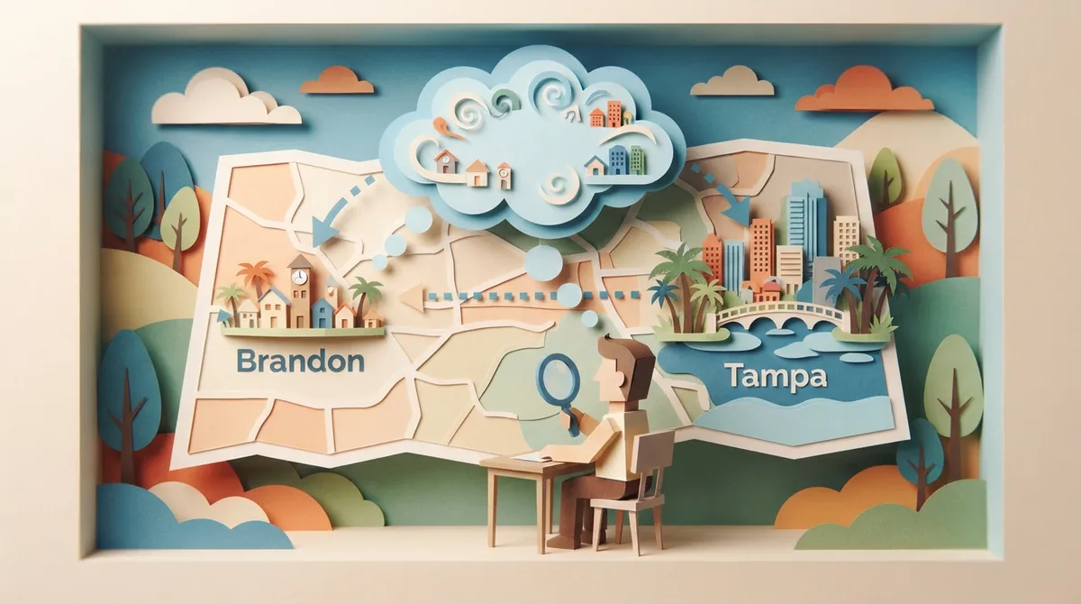 should I target Brandon or Tampa keywords