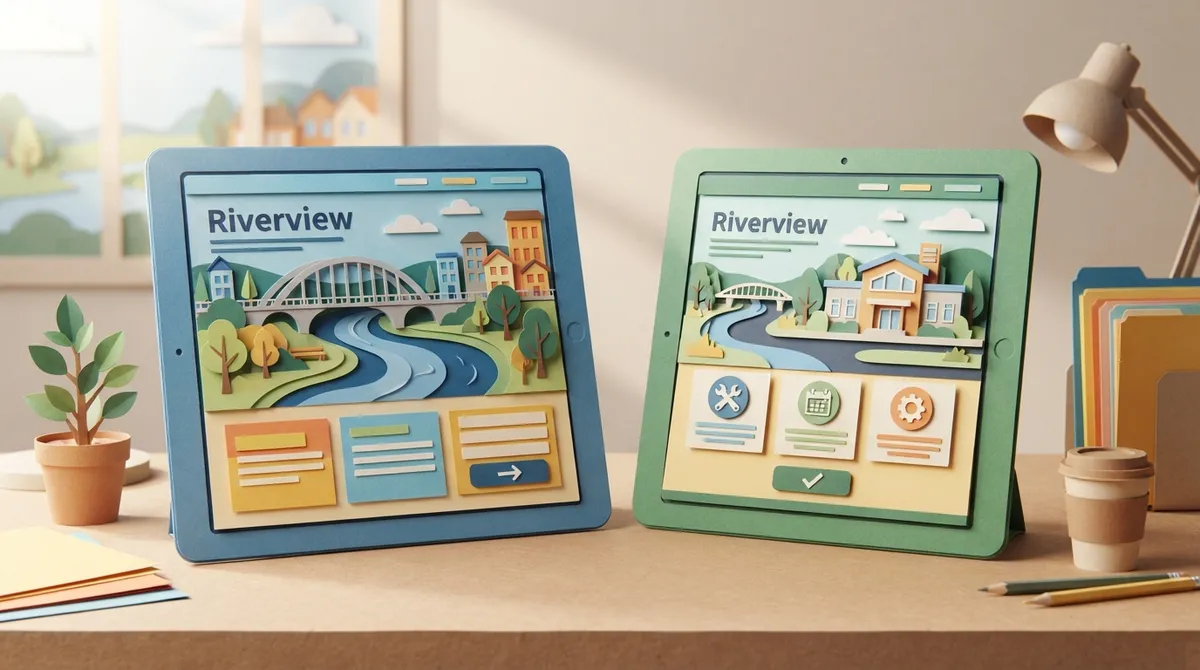 how do I target Riverview customers without a Riverview office