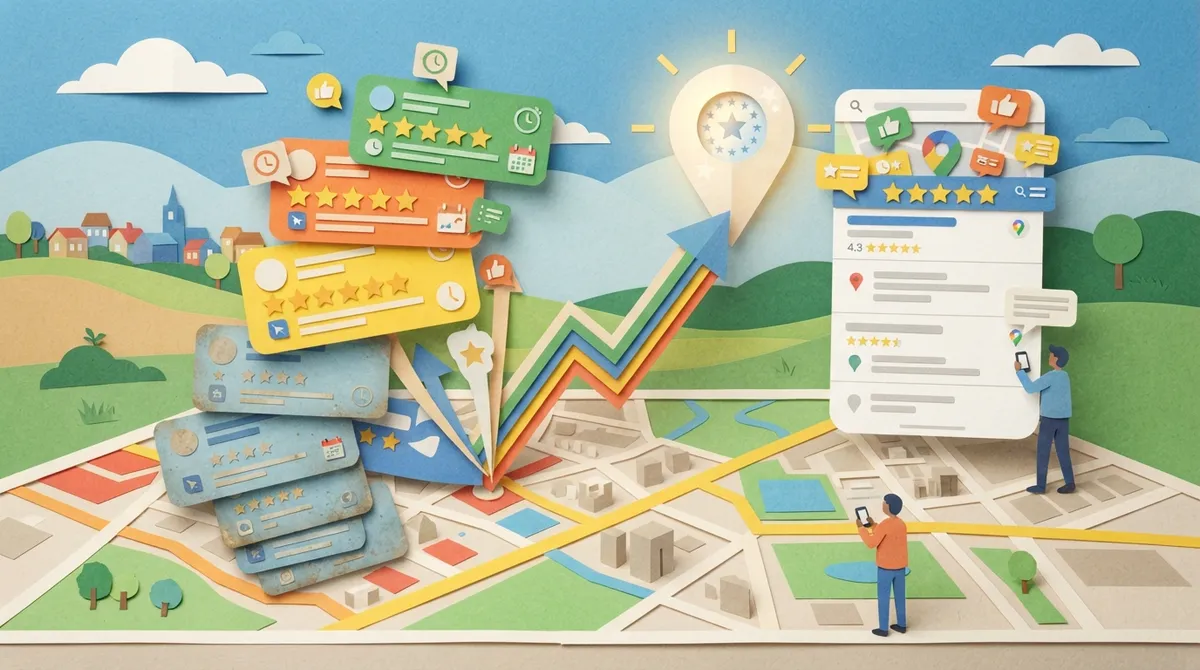 how do reviews affect Google Maps rankings