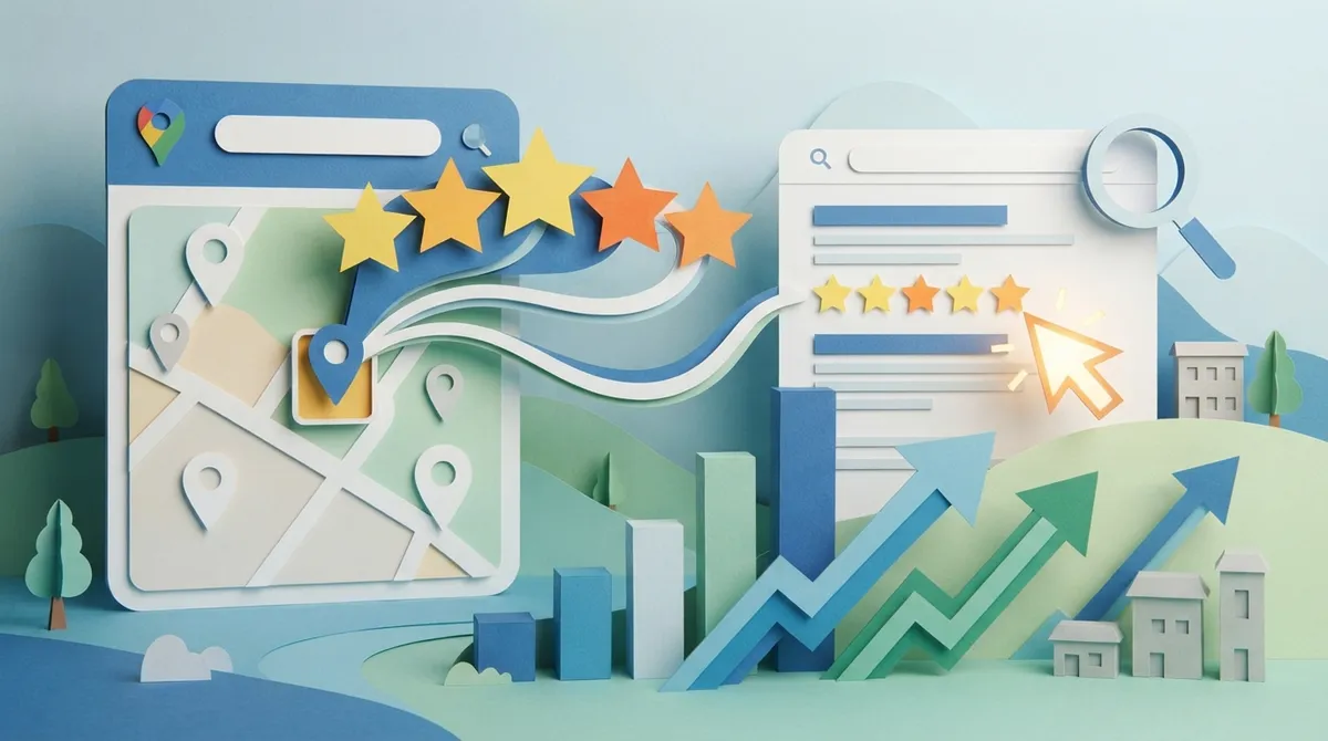 how do reviews affect Google Maps rankings
