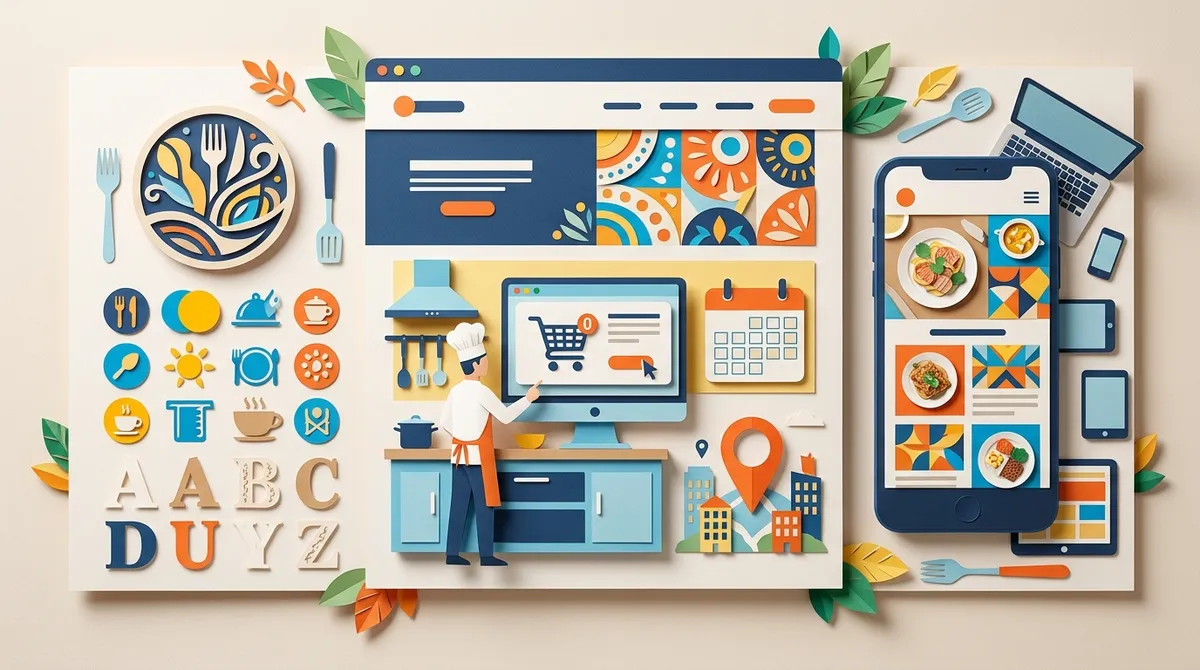 restaurant website design