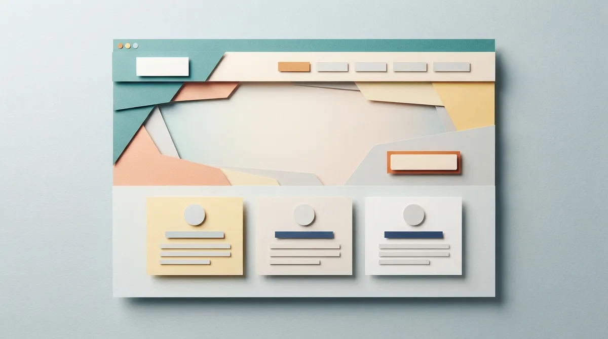 minimalist website design