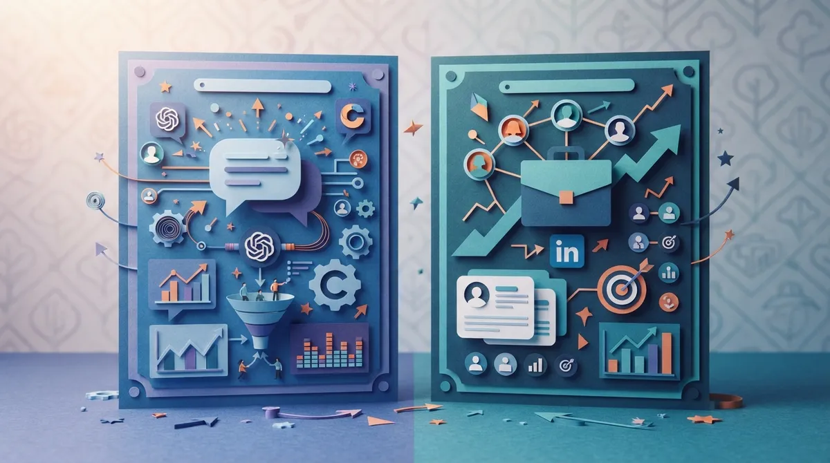 chatgpt ads vs linkedin ads