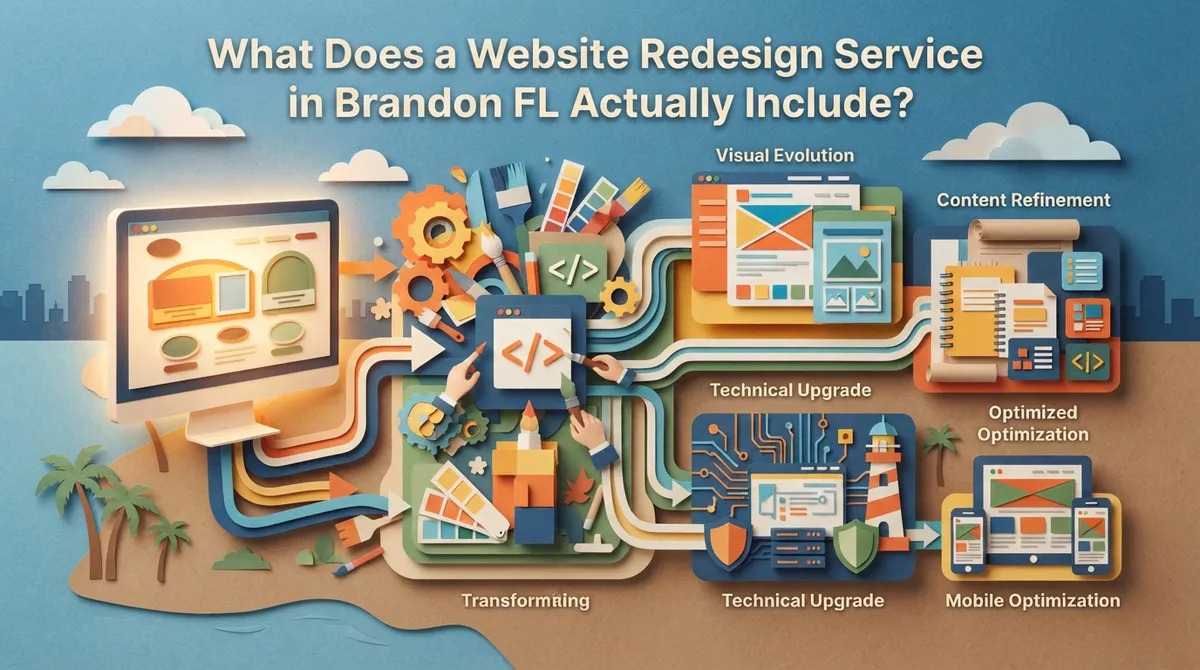 website redesign service brandon fl