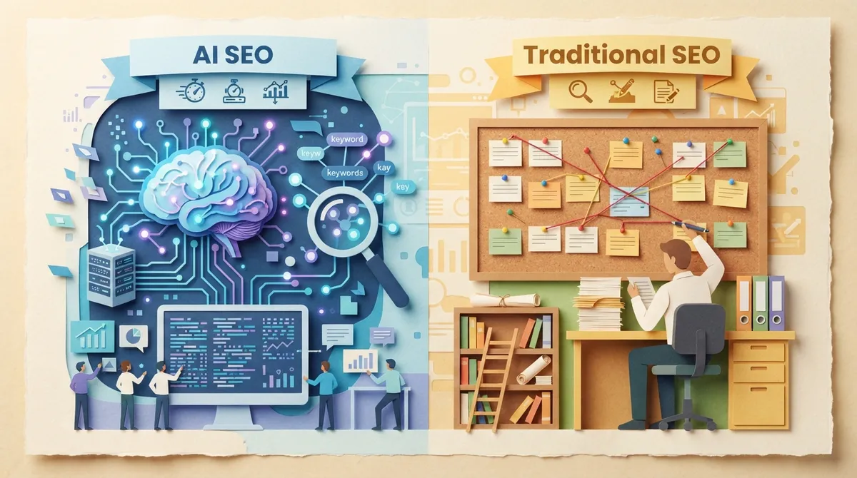 does AI SEO replace traditional SEO
