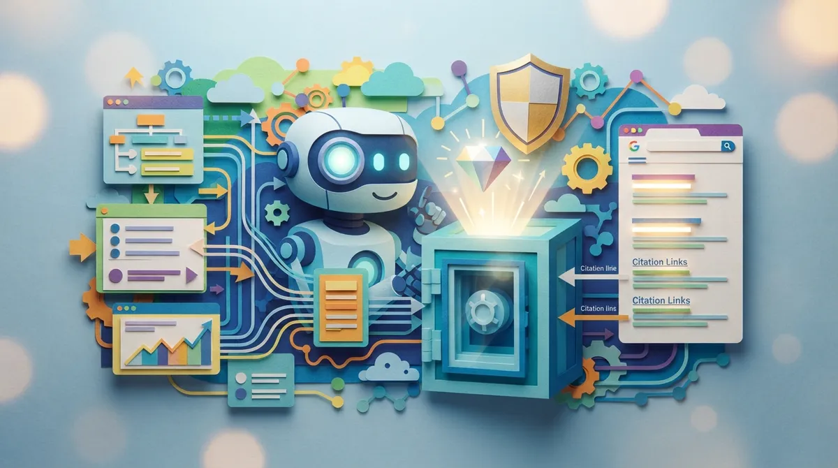 how do I structure content so AI tools cite my business