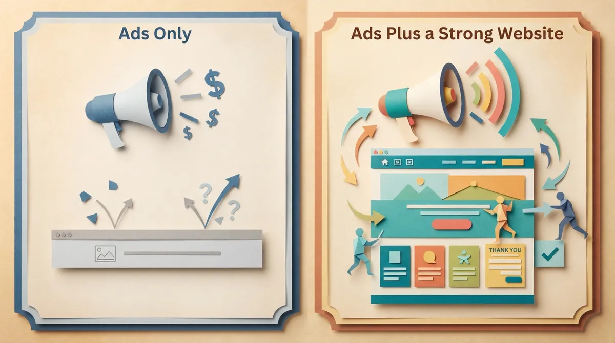 website design google ads brandon